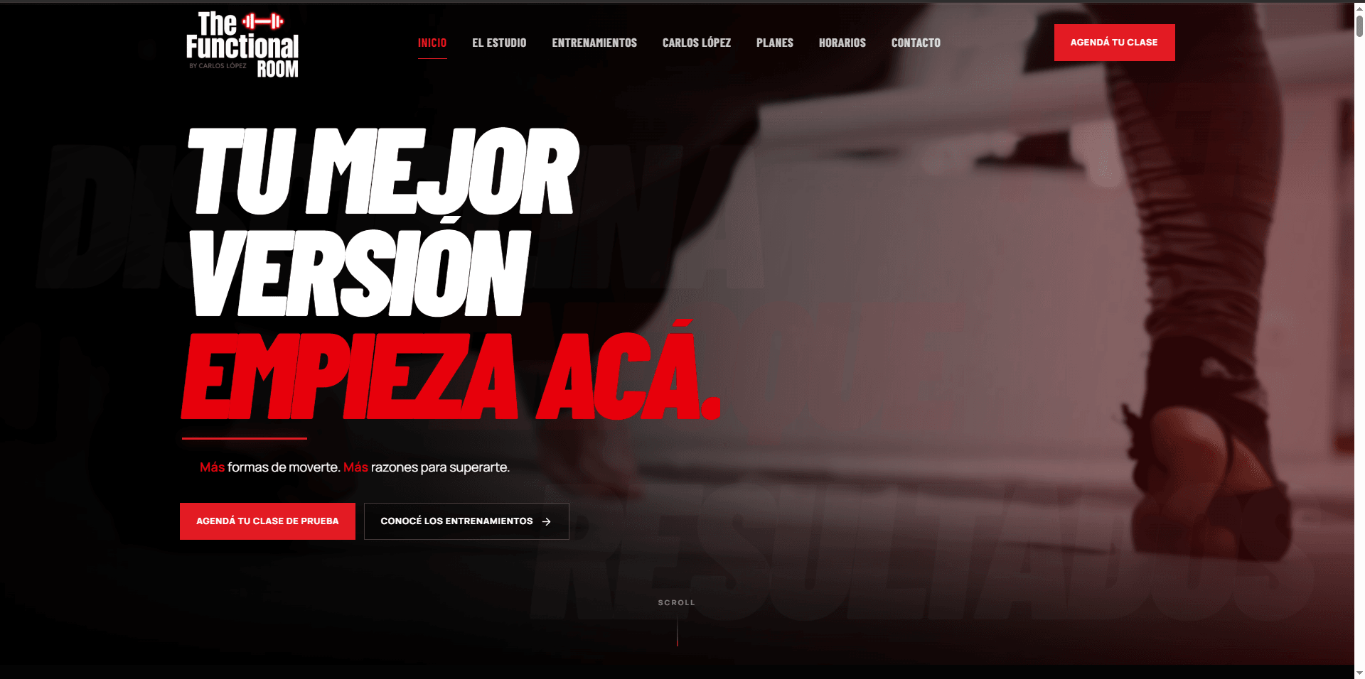 The Functional Room — sitio web construido por GYA Systems