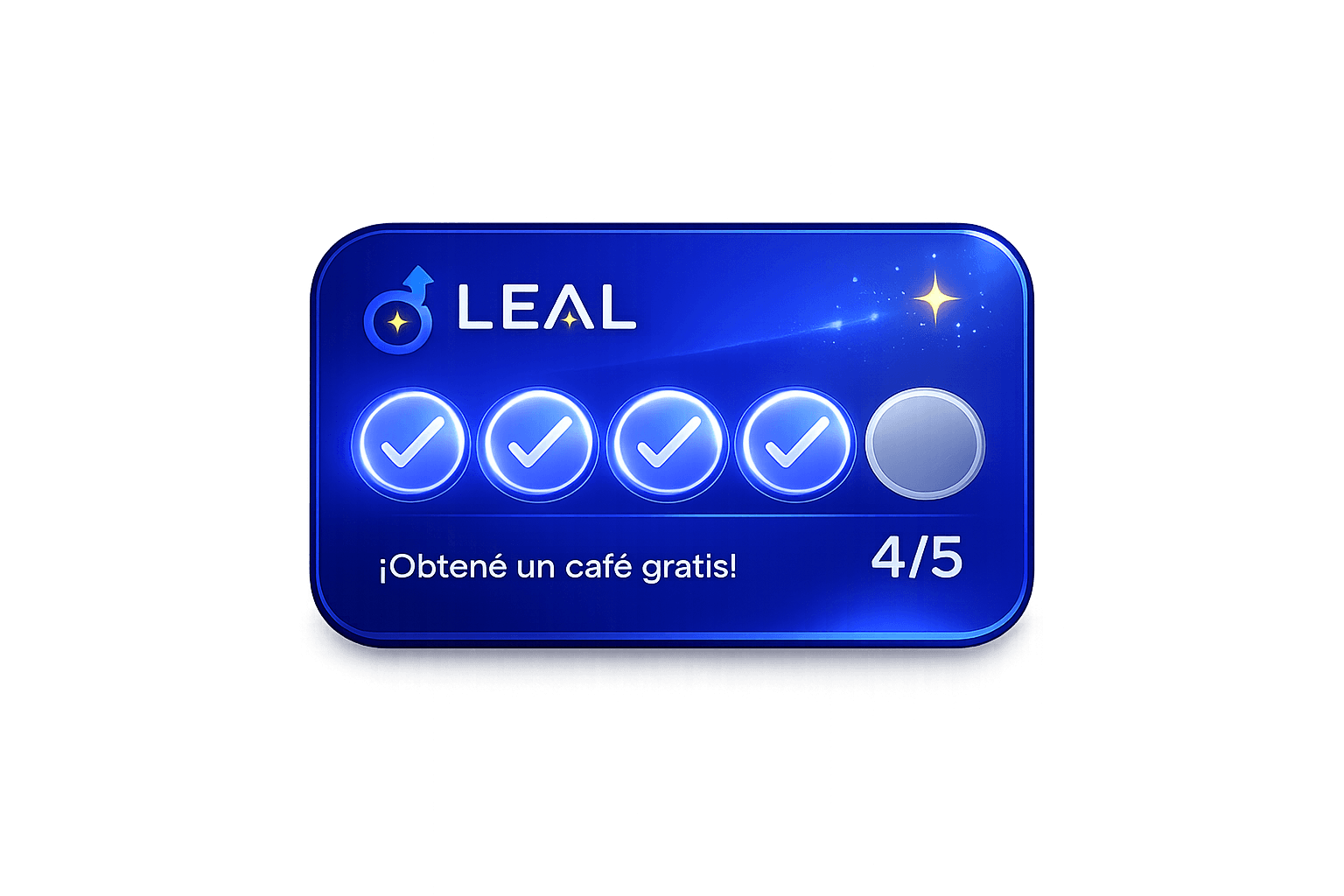 Tarjeta de fidelización LEAL
